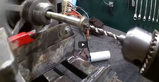 Cómo hacer un torno casero para metal